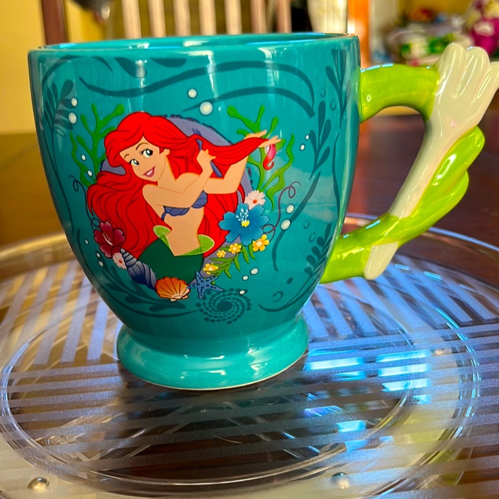 Disney Ariel teal mug